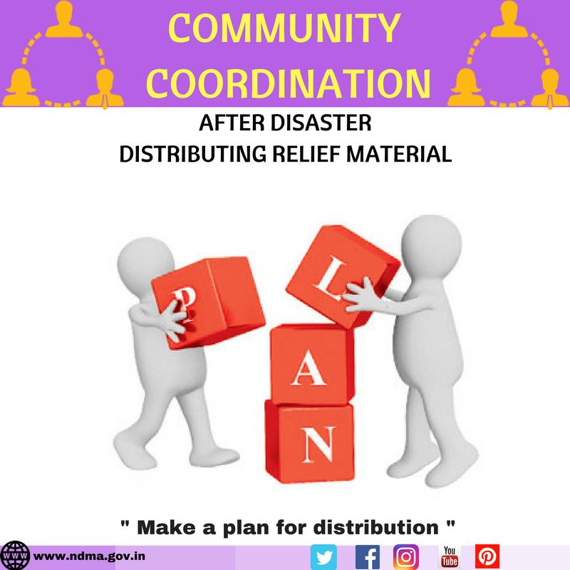 Make a plan for distribution 